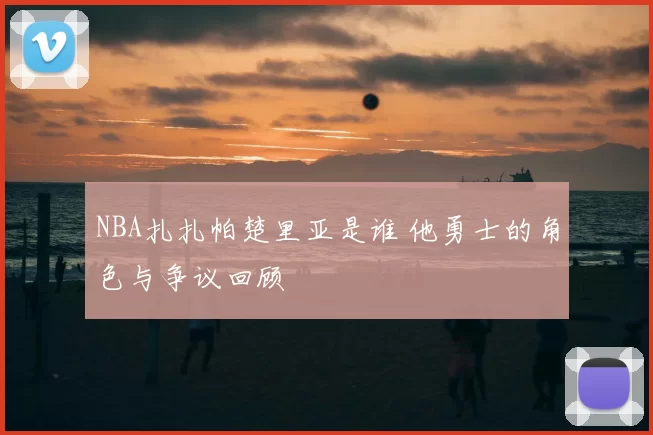 NBA扎扎帕楚里亚是谁 他勇士的角色与争议回顾
