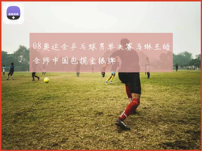 08奥运会乒乓球男单决赛马琳王皓会师中国包揽金银牌