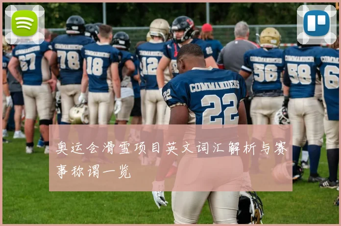 奥运会滑雪项目英文词汇解析与赛事称谓一览