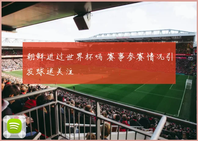 朝鲜进过世界杯吗 赛事参赛情况引发球迷关注